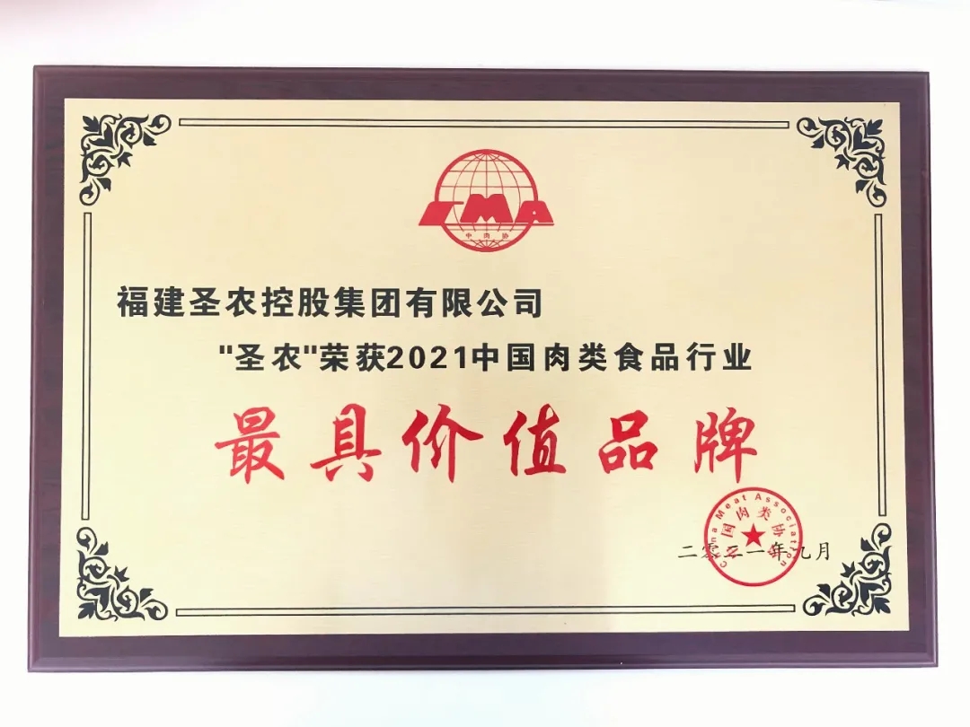 2021（南宫国际集团）中国肉类食物行业——最具价值品牌